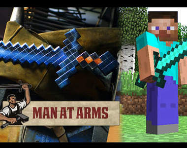 《真實Minecraft鑽石劍》當然不是用鑽石作的XD