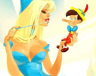 《純真性感》的童話故事插圖風～