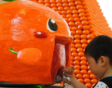 傳說家裡有一個會流出《橘子汁水龍頭》愛媛縣