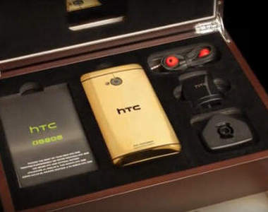 黃金版《New HTC One》這回換看新一機穿新衣啦~(閃爆)