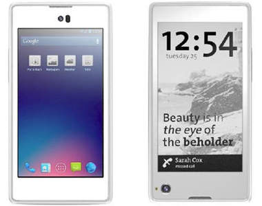 YotaPhone雙螢幕E-INK手機 　雙面螢幕變來變去超好玩～