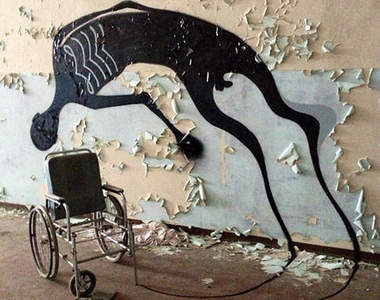 陰森《鬼影壁畫》媽呀~有鬼啊~~~