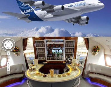 Google街景之《A380空中巴士頭等艙》一日遊  就算坐不到逛逛也爽阿~