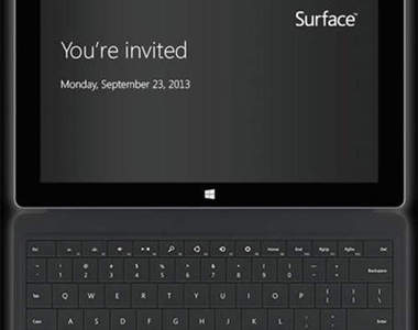 全新微軟二代Surface 2平板要來了  9月23日正式發佈