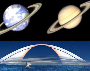 當《地球變土星》多一個光環看起來會變怎樣!?