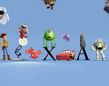 皮克斯《經典人物桌布》~LOGO中的i會變成誰呢？