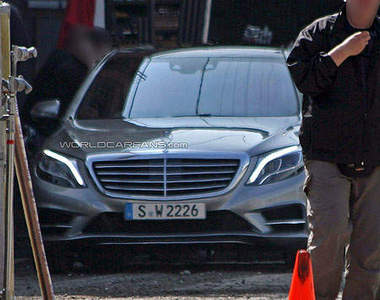 新一代《賓士S-Class》拍廣告身影提前曝光~