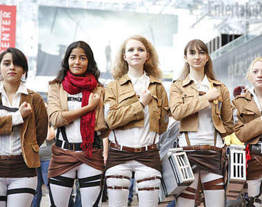 《紐約動漫展》cosplay 原來美國現在也在瘋巨人