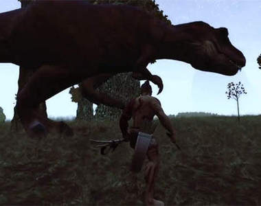 《撼動大地》超逼真人類vs恐龍狩獵遊戲