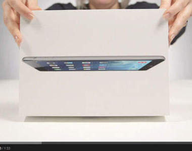 全球首發iPad Air (iPad 5)簡易開箱影片搶先看囉
