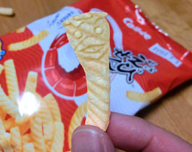 隱藏版零食(?)數萬包裡才一個的超珍貴河童蝦味條