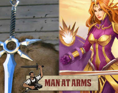 真實打造英雄聯盟「雷歐娜的太陽聖劍」