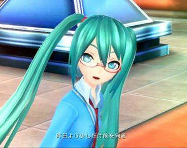 《初音未來主題眼鏡》玩EX難度也不疲勞囉♪