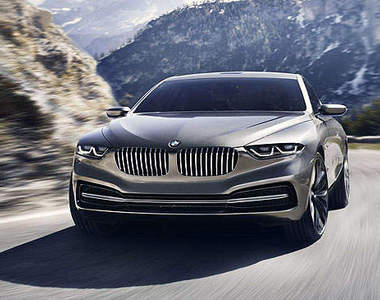 《BMW Pininfarina Gran Lusso V12 Coupe》經典鯊魚鼻上身～