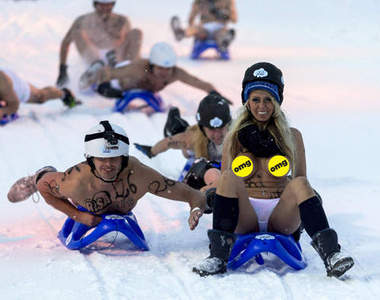 德國《上空雪橇大賽》是為了鍛鍊身體、鍛鍊身體！