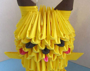 3D《紙神奇寶貝》好.....好可愛的皮卡丘喔⊙＿⊙