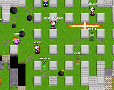 《Bombermine》同時千人線上炸彈超人網頁遊戲（轟）