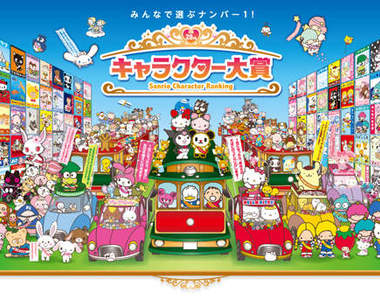 《2013三麗鷗卡通人物角色大賞》中期階段發表~凱蒂貓居然….