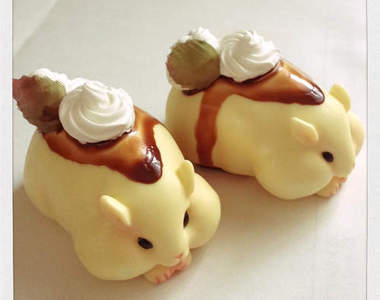 超可愛《甜點風倉鼠模型》誰捨得咬它一口...是說也不能吃啊w