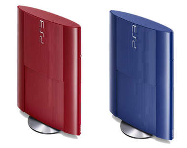 PS3薄型機新色「石青藍」「石榴紅」限量登場