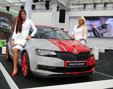 火辣辣《Skoda Rapid Sport》捷克嬌娃披上雙面勁裝~