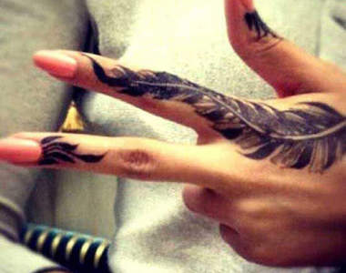 感覺還滿優雅的《手指刺青》