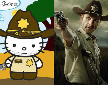 《陰屍路x Hello Kitty》熱情粉絲畫出角色凱蒂貓