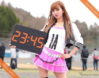 2013《賽車美人時計》你最喜歡那一位呢?