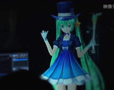 初音未來《MAGICAL MIRAI 2013 橫濱演唱會》彩排中唷