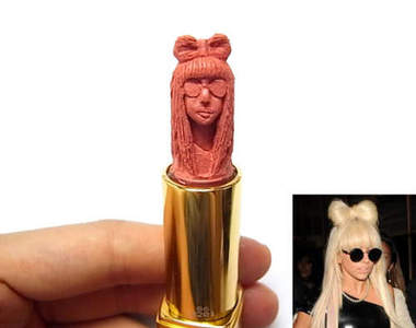超精細《口紅雕刻》不看答案你猜得出她雕的是誰嗎?