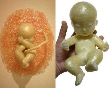 完全用透明膠帶貼出的造型藝術　拿來丟人一定很痛（喂！）