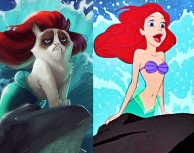 《脾氣暴躁貓》亂入迪士尼ＸＤ