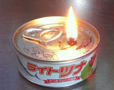 你最好知道《鮪魚罐頭蠟燭》製作方法