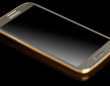 《黃金版Galaxy S4》 玩膩塑膠那這次就來玩黃金吧wwww