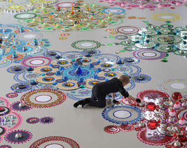 《水晶地板藝術》人家也想把家裡貼成這樣❤