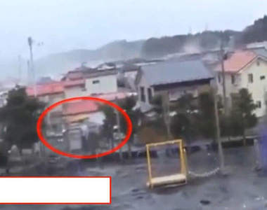 日本海嘯鬼影片段　從最近公佈的影片赫然發現發現發現現現．．．