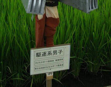 《驅逐系男子》這稻草人是想驅逐甚麼啦www