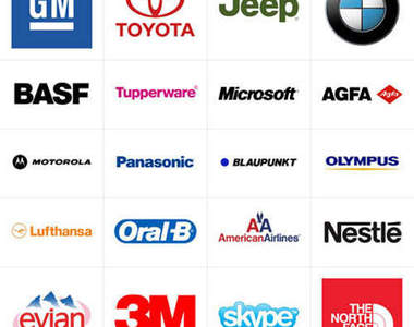 《品牌LOGO字體》你認得出來他們是同一家人嗎!?