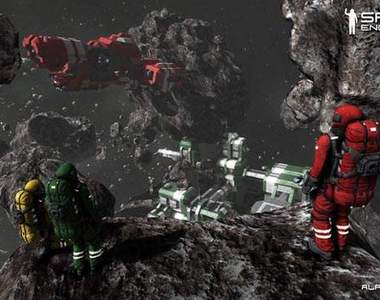 《Space Engineers》外太空蓋房子遊戲