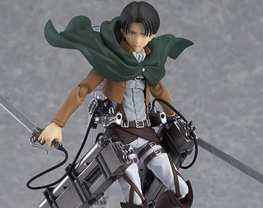 《進擊的巨人》最強人類兵長figma可動模型降臨