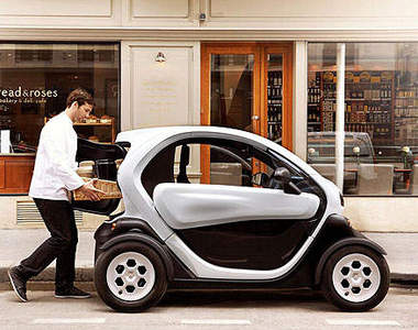 輕食風《雷諾Twizy Cargo》可愛的超迷你電動商用車～