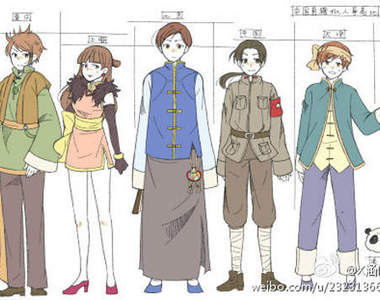 《擬人萌化大陸省》台灣女孩涵仔畫出各地風情～