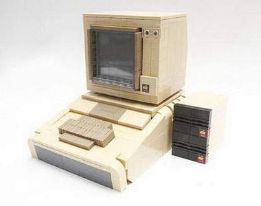 老外打造超復古《樂高蘋果電腦Apple II+》 你也想要動手做做看嗎~