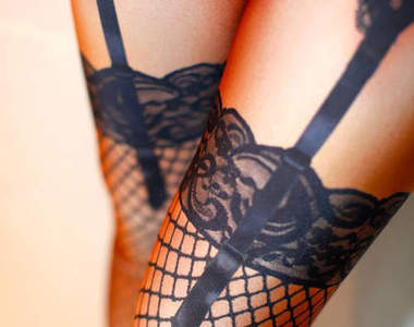 《吊帶襪內搭褲》超完美絕對領域安全露出不害羞♥