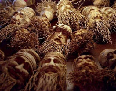 人臉《竹爺爺》這該說他們看起來很和藹還是詭異呢？