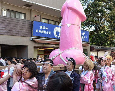 川崎市奇祭《鐵男根祭》這不是新阿啊啊啊啊......