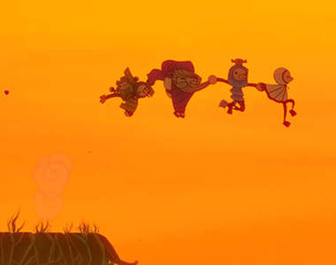 《Shu》2.5D風格獨立遊戲　手牽手烙跑躲颱風囉～