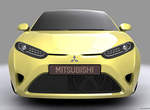 《Mitsubishi CS-21概念車》重現20年前俏麗模樣? 《Mitsubishi CS-21概念車》重現20年前俏麗模樣?