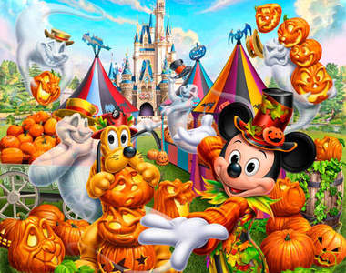 《迪士尼萬聖節》南瓜鬼、幽靈、骷髏都來陪你玩