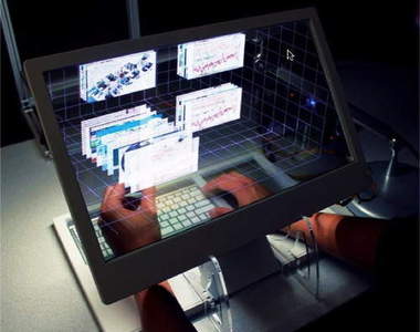 超科幻3D立體電腦 未來個人桌機的新選擇~